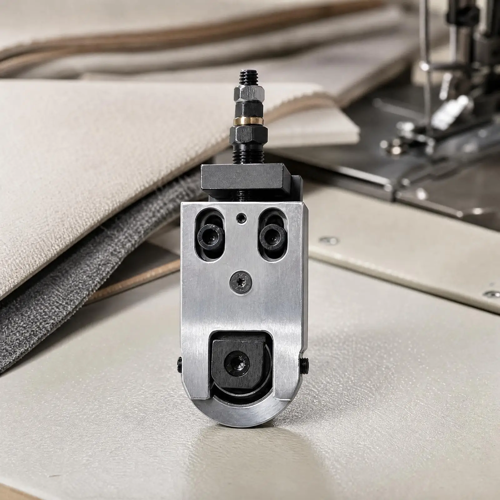 Adjustable Metal Edge Banding Guide with Mounting Bracket for Double Head Edge Banding Machine Woodworking Accessory