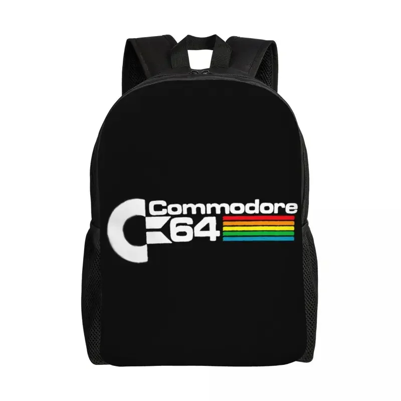 

Commodore 64 Computer Backpacks for Men Women College School Students Bookbag Fits 15 Inch Laptop Bags