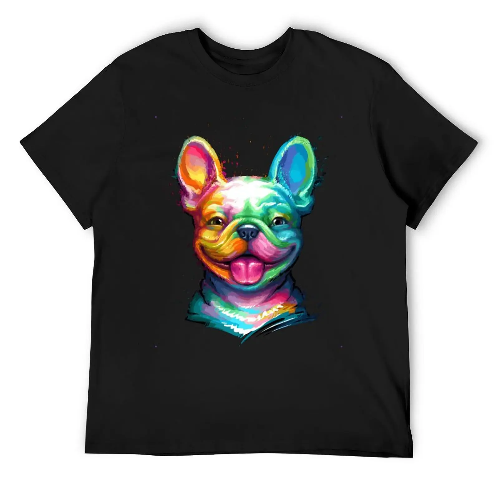 French Bulldog Top Tee Modern Adult T-shirt Vintage Travel Joke High Grade Top Tee USA Size