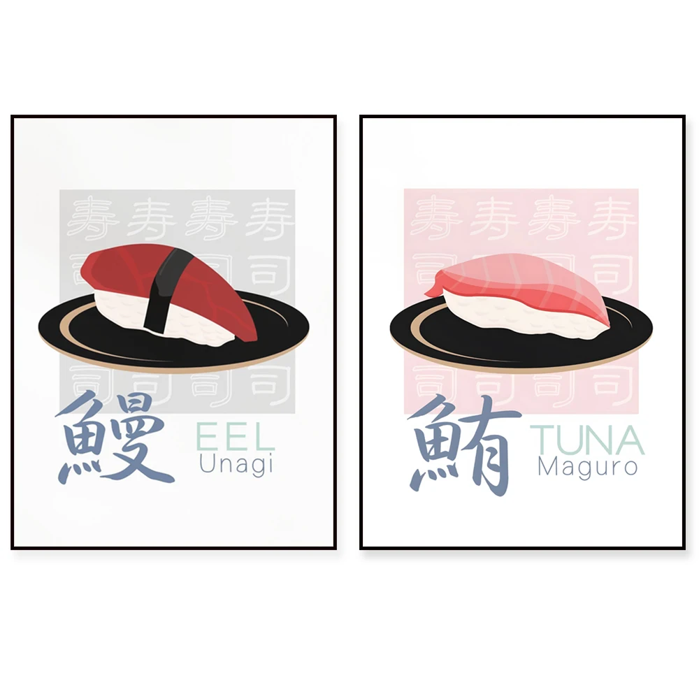 Miso Soup, Eel Sush…
