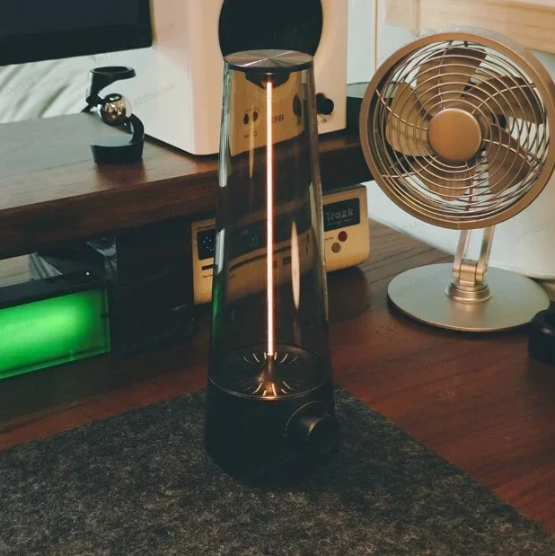 Retro String Shadow Light for Home Desktop Decor, Rechargeable Bedside Atmosphere Night Light