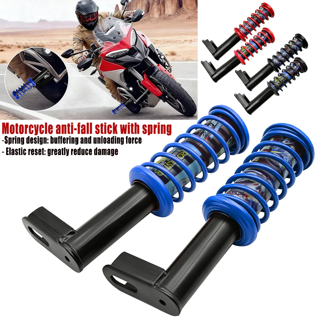 

New Motorcycle with Spring Universal Anti-Fall Stick Guard Crash Bar Lower Buffer Frame Protection Mount Bumper For Ktm Surron