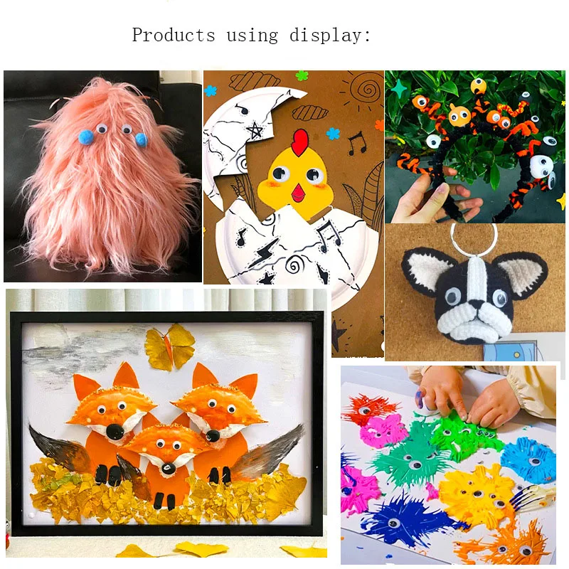 Google moving Eyes DIY stuff Handmade education part Kindergarden Animal eyes as kid toy adult creative art lovely artist craft