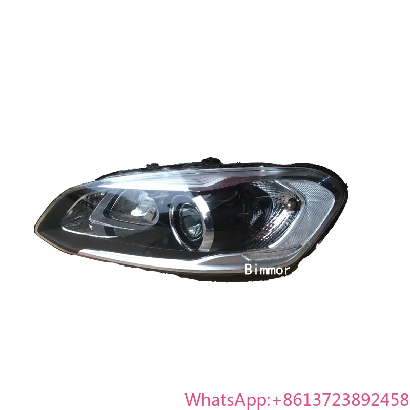 Bimmor 3 Car Headlight for S60 Head Light Xenon Headlamp Semi Assembly 2014-2019 Headlamp Factory Replacement