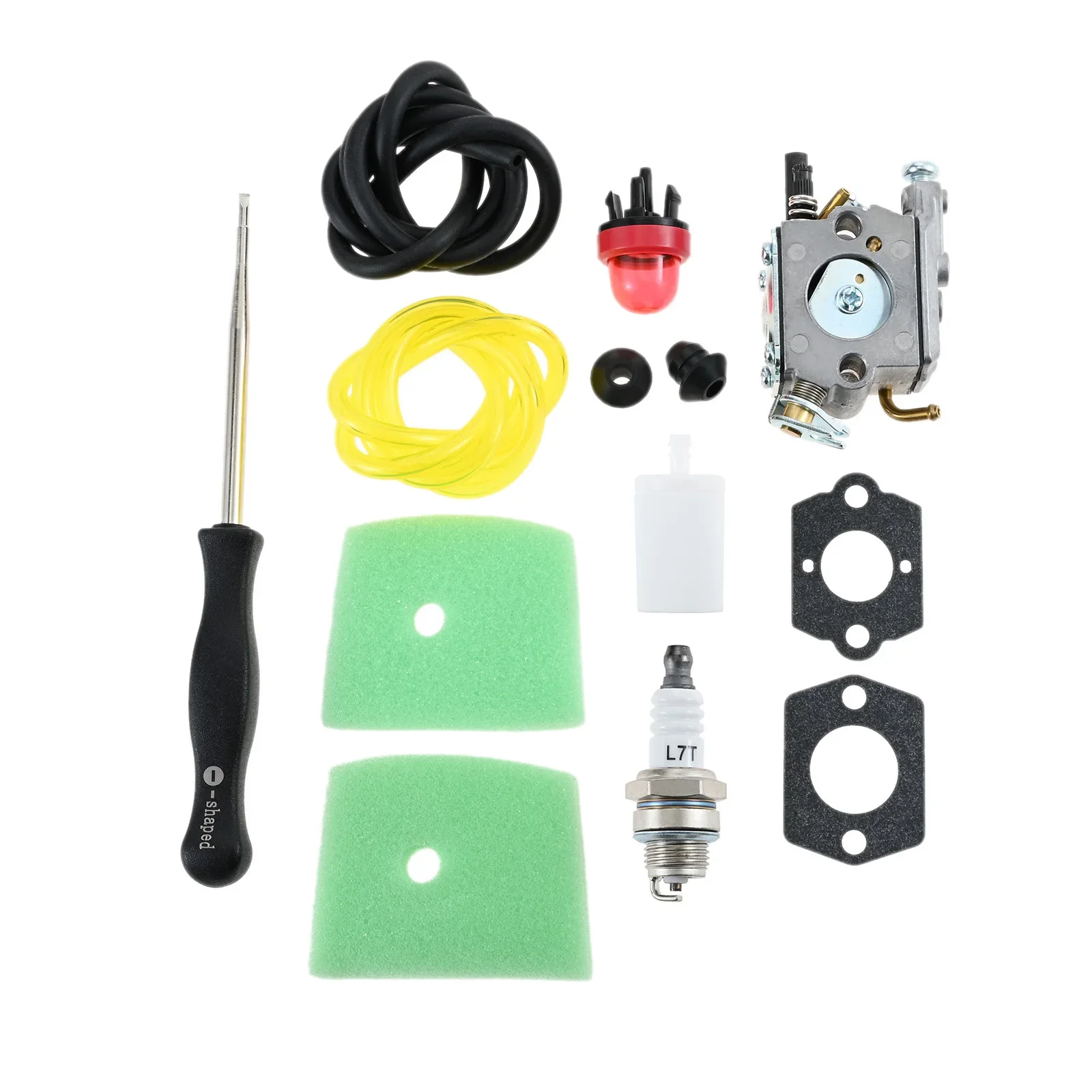 kit carburador para aparador e rocadeira pole saw edger c1q el24 para husqvarna 123c 123l 223l 223r 322c 322r 323c 323l 325l 326l 01