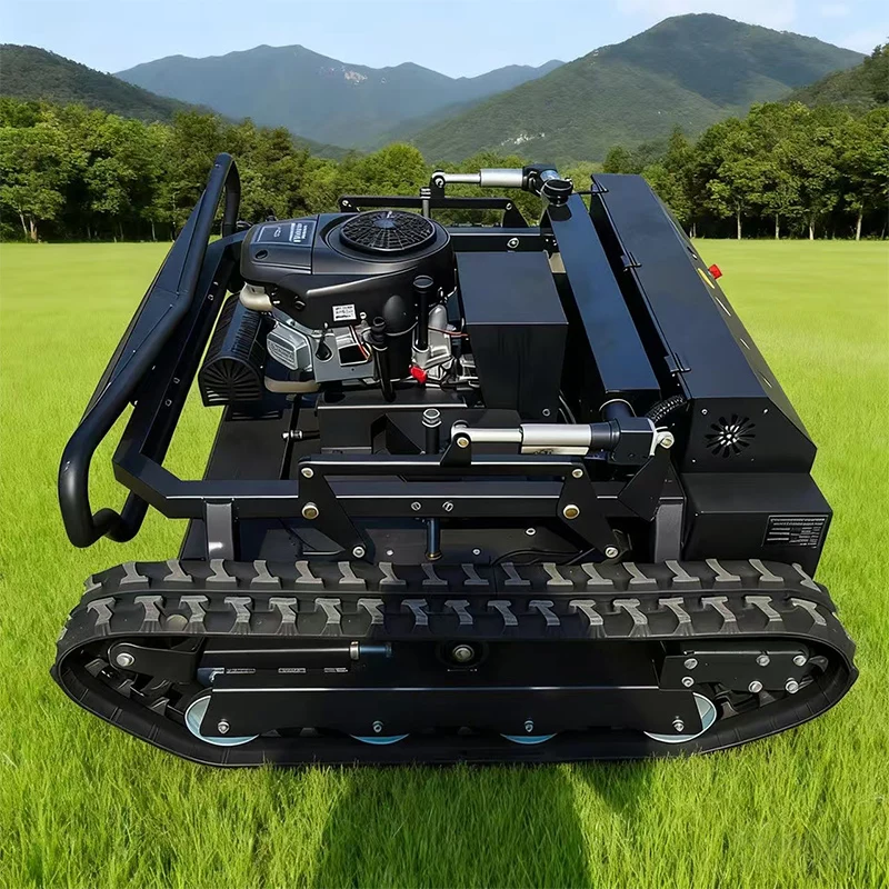 Multi Functional Remote Robotic Lawn Mower for Large Garden and Agricultural Use Commercial Equipment