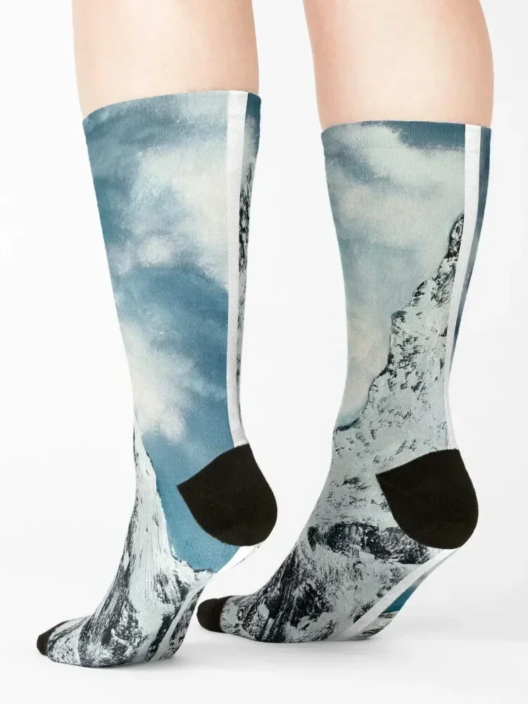 Matterhorn. Zermatt Socks kids luxe cycling essential Male Socks Women's