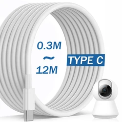 10M/8M/5M/3M Extended USB C Data Cables Multiple-choice Extra Long Type C Charger Wire Cord for Samsung Xiaomi Camera Laptop