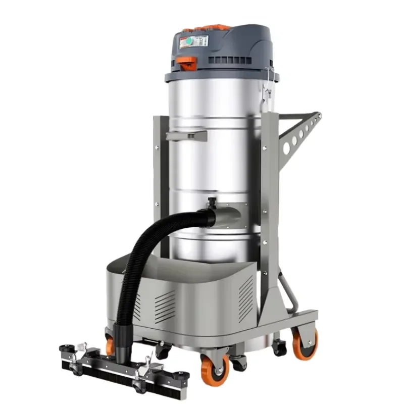 Dependable Industrial Electric Vacuum Cleaner New High Efficiency Stainless Steel Providing Consistent Power for Deep