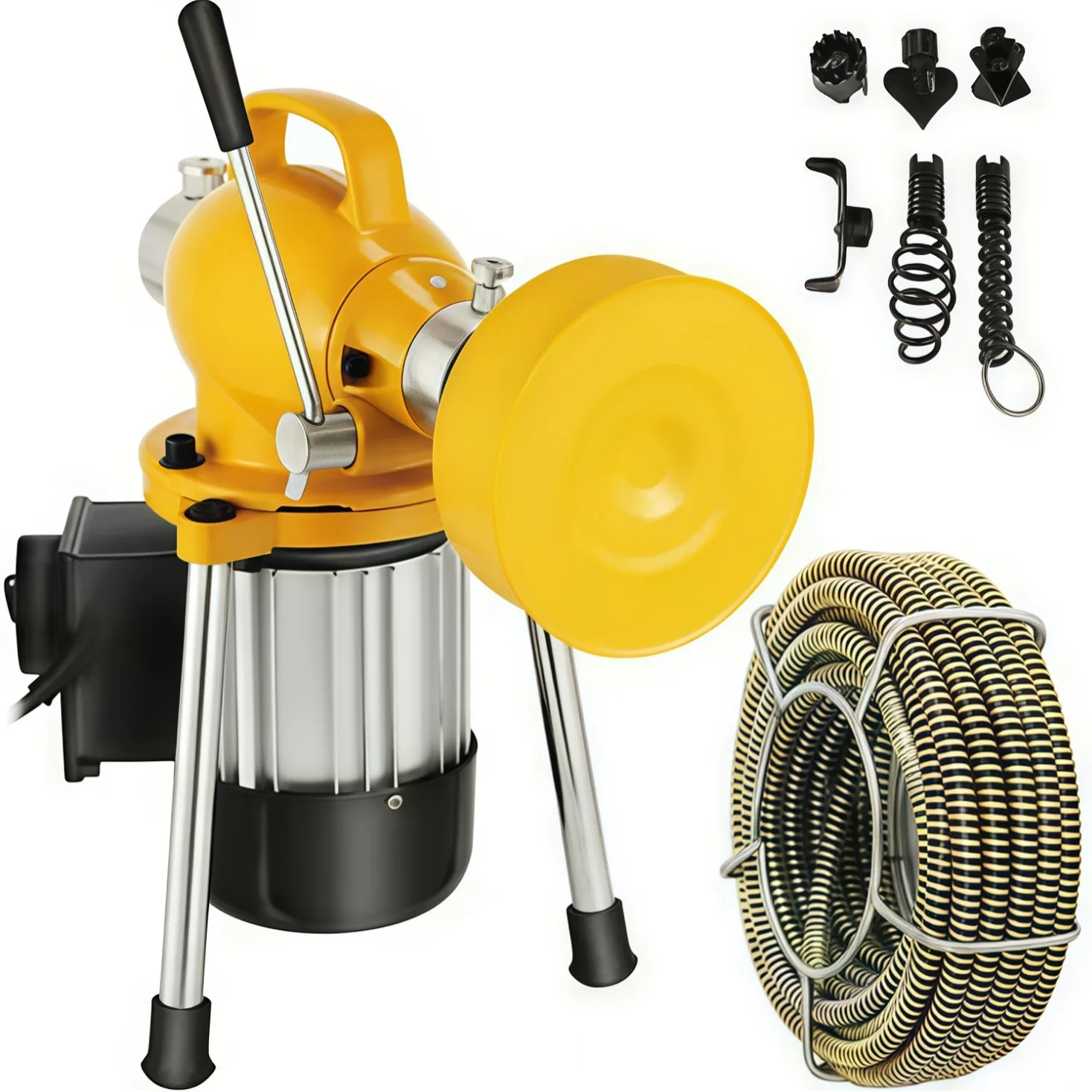 Professional Electric 220V Toilet Blockage Remover New Magic Drain Cleaner Tool for Sewer Pipe Unclogging Specialized Pipe