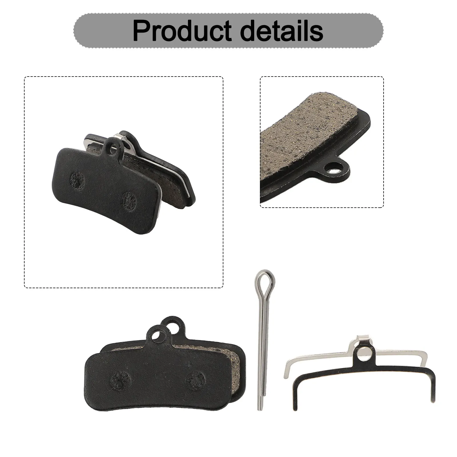 Practical Cycling Brake Pads Bicycle Accessories Pads Parts Bicycle Components Brake Brake Pad Brake Pads Four-Piston Hydraulic