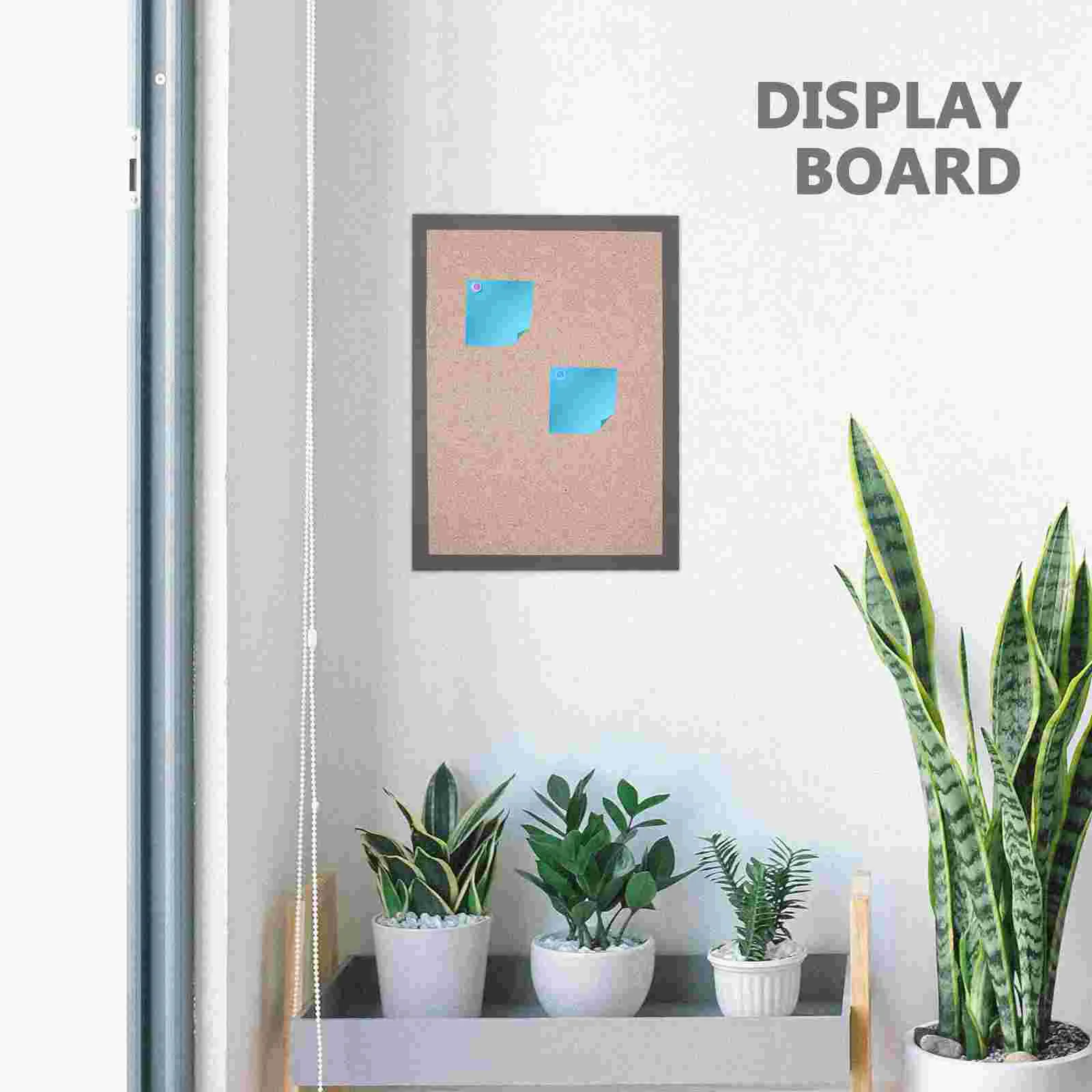 Message Board Bulletin Office Notice Boards Decorative for Black Border Rubber Rectangle