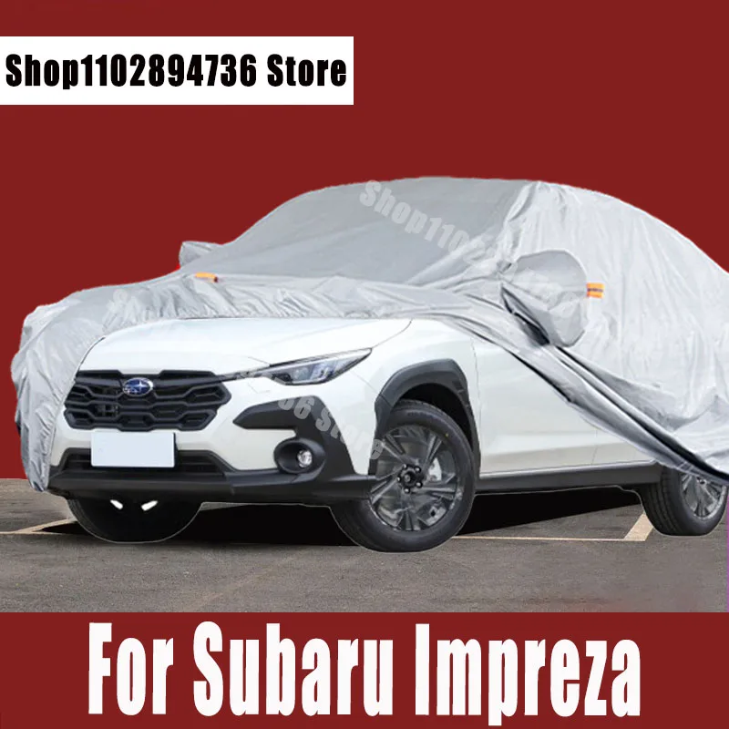 For Subaru Impreza Covers Outdoor Sun uv protection Dust Rain Snow Protective Auto Protective cover