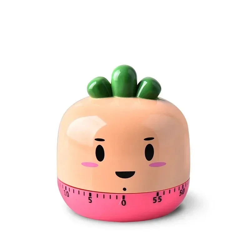 Animal Timer Digital Kitchen Countdown Clock Cute Animal Fruit Alarm Clock Time Management Tool for Children and Adults