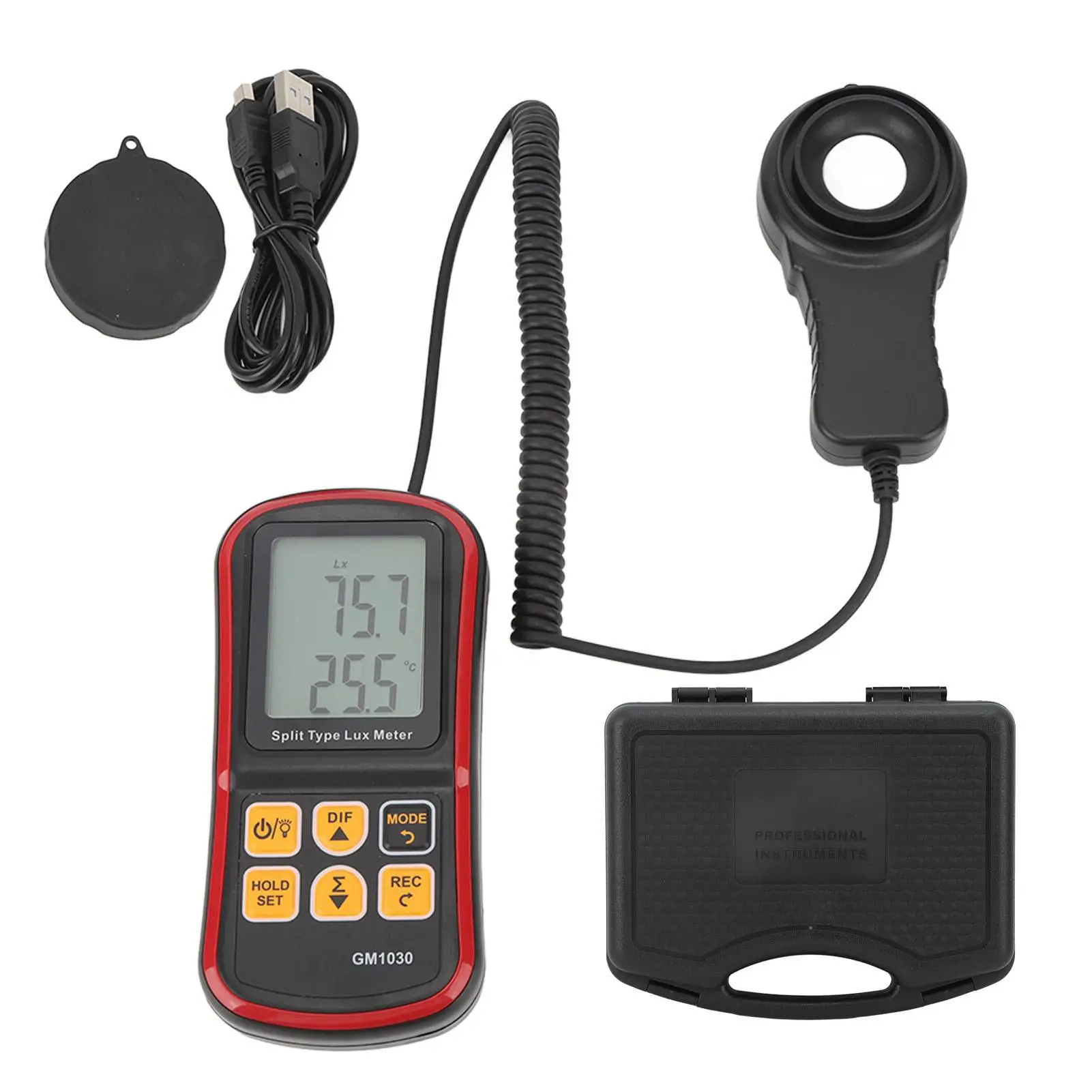 

Digital Handheld Light Meter - High Accuracy Luxmeter with APP for Illuminance Measurement