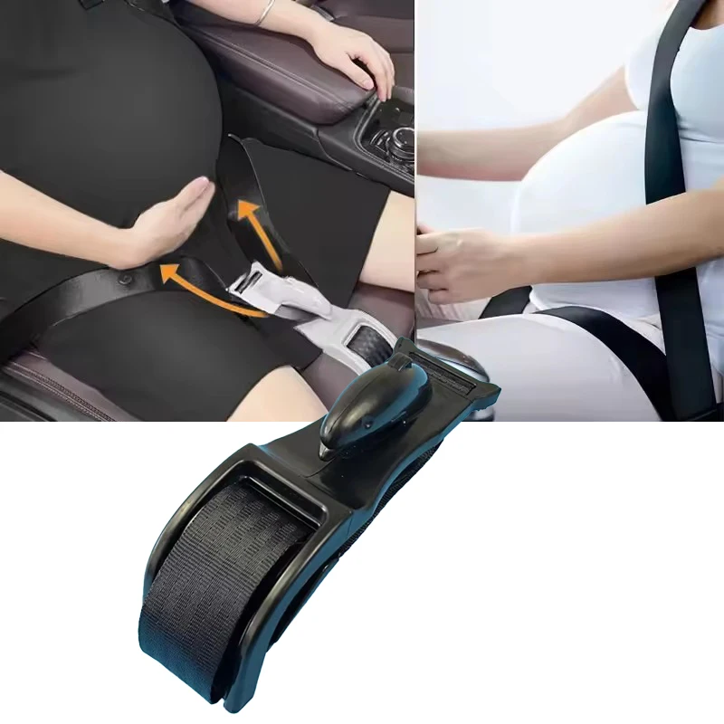 Autositz-Sicherheitsgurt für schwangere Frauen, Mutterschaft, Mütter, Bauch, ungeborenes Baby, Schutz, Einsteller, Verlängerungsset, Automobilzubehör