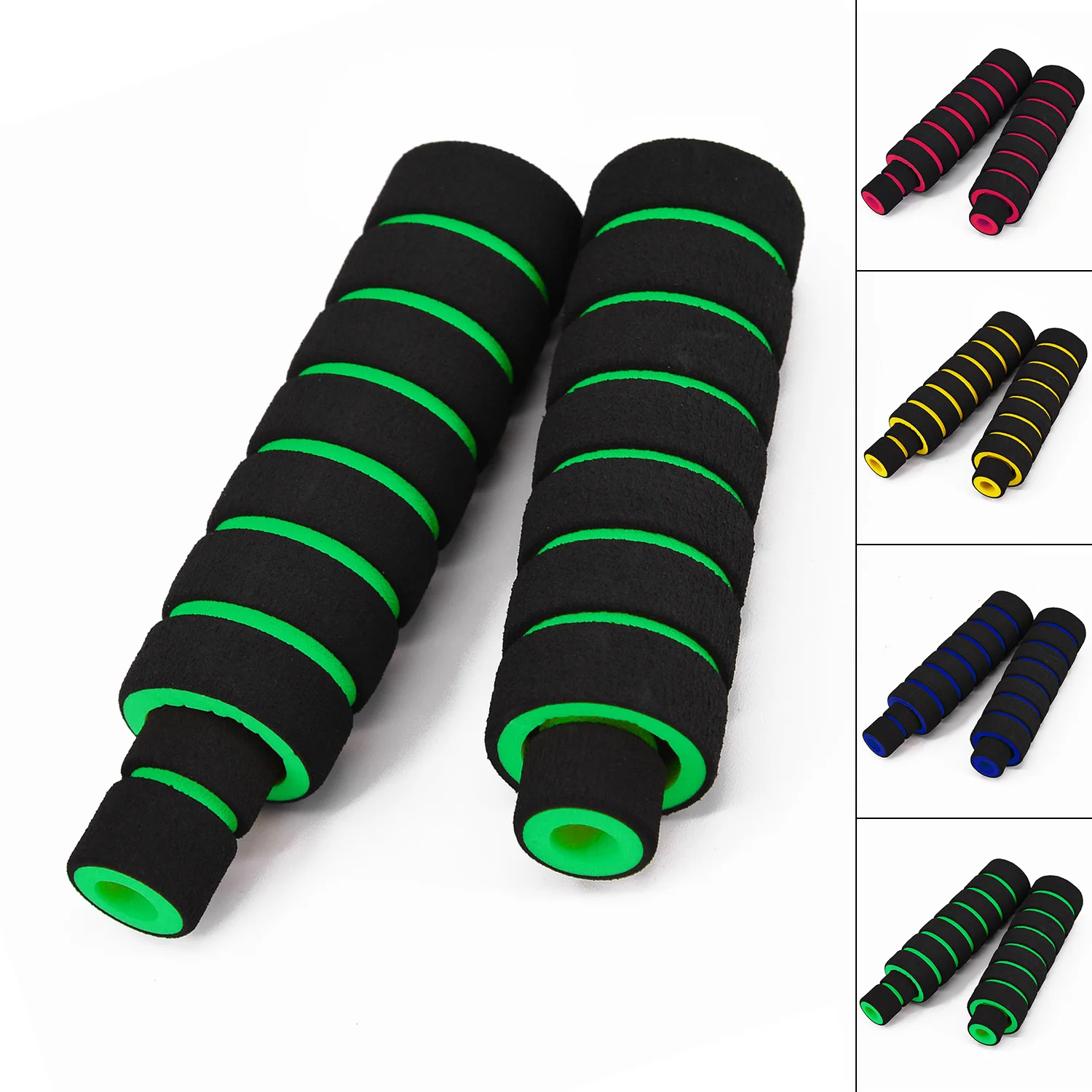 

4Pcs 20/35mm Motorcycle Handlebar Grip Universal Handle Bar Cover Brake Clutch Lever Soft Sponge Foam Grips Cover