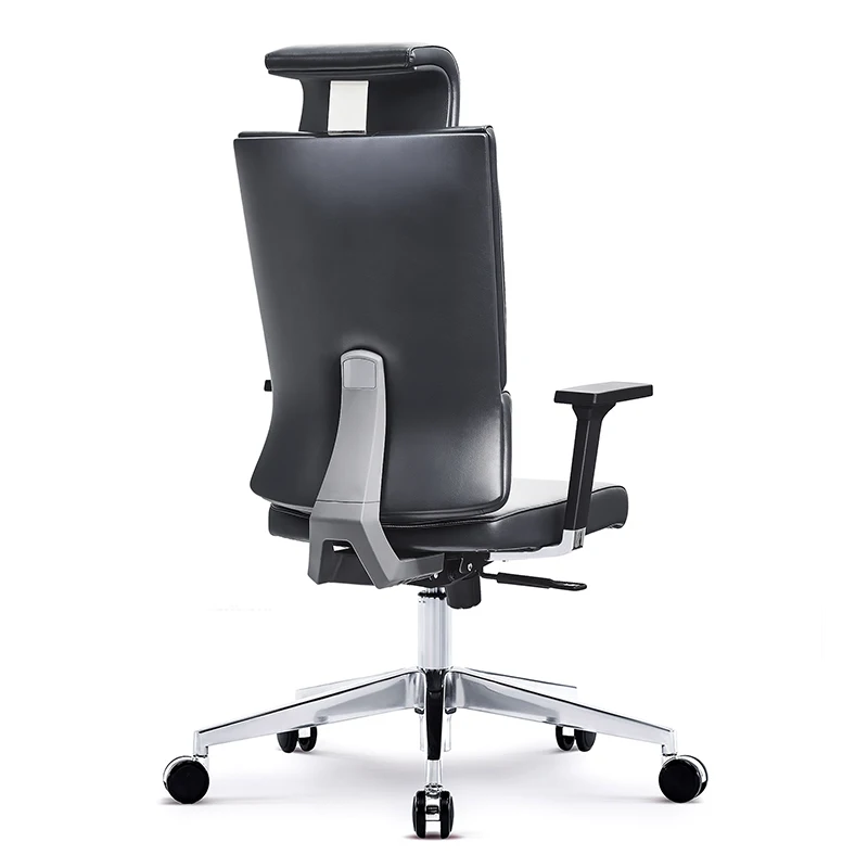 Office Chair Synthetic Pu Leather Ergonomic Computer Chair High Back Home Office Swivel Desk Chairs