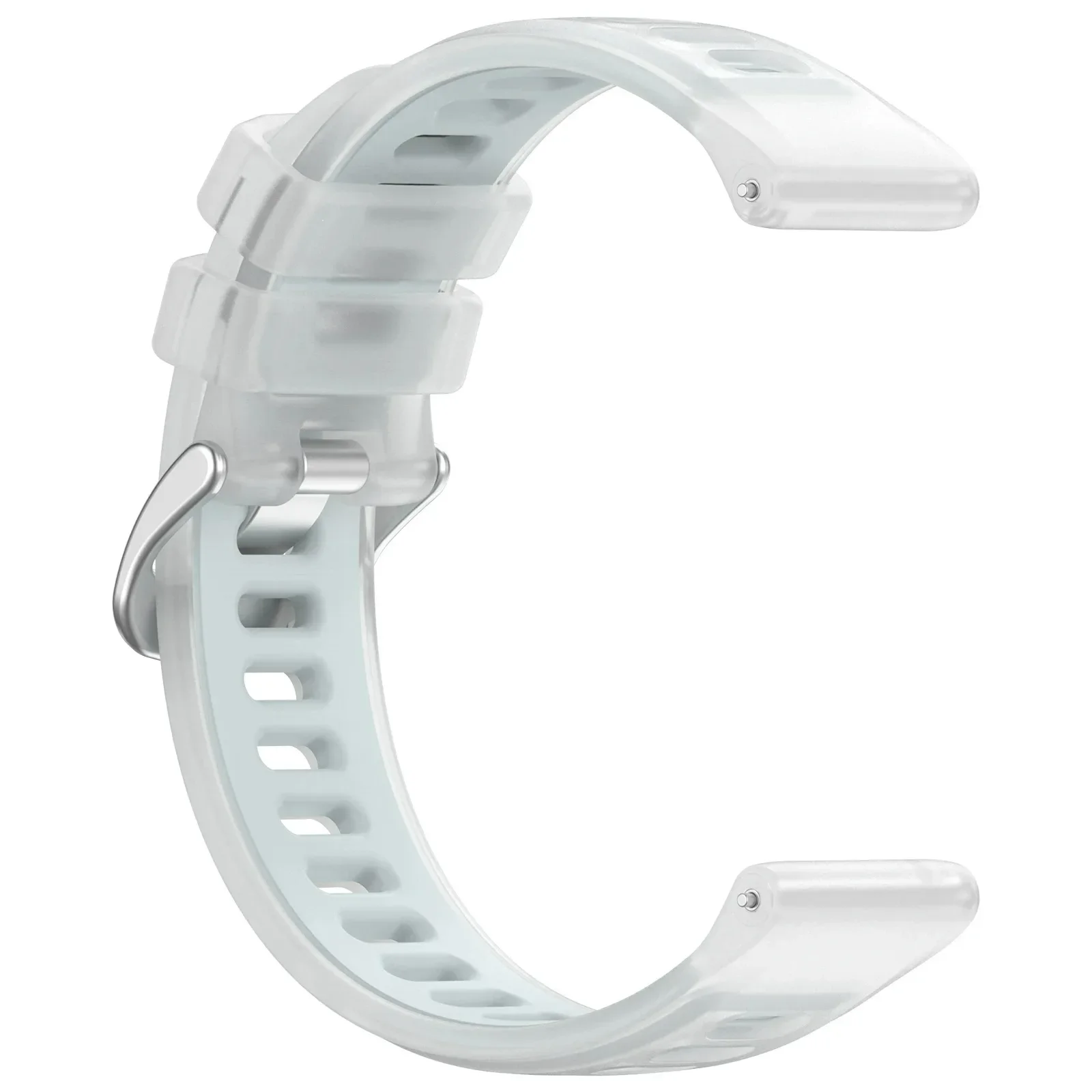حزام سيليكون للغارمين Forerunner 570 47 مللي متر 42 مللي متر سوار معصم شفاف للغارمين Vivoactive 5 6/Active 6 5/165 55 265 965 970