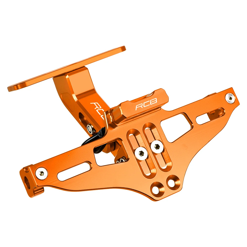 For RC8 RC8-r 2009 2010 2011 2012 2013 2014- 2023 Turn Signal Light Adjustable Tail Eliminator License Plate Bracket