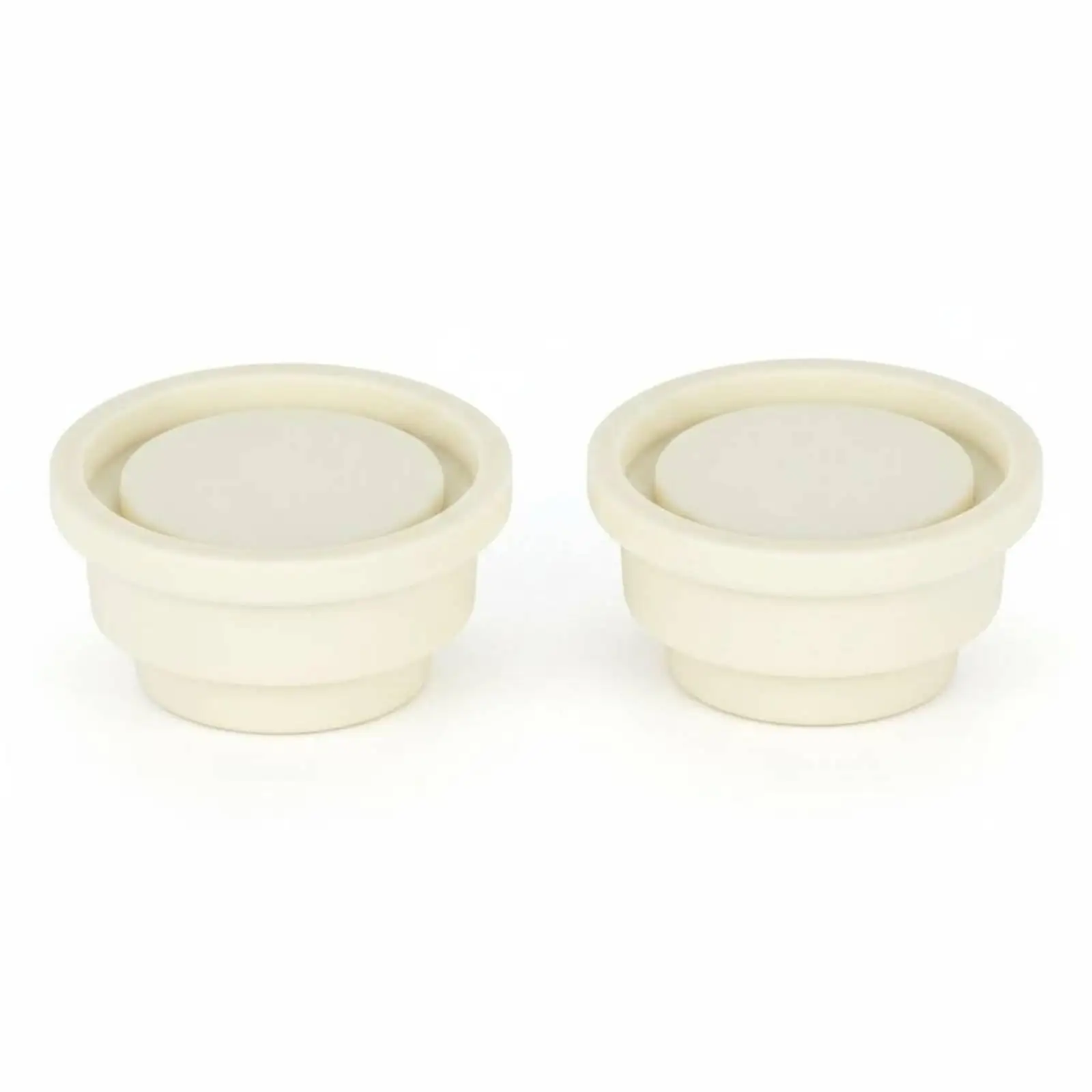 Pool Ladder End Plug Rubber Stopper 42mm Universal Replacement for Swimming Pool Step Rail White