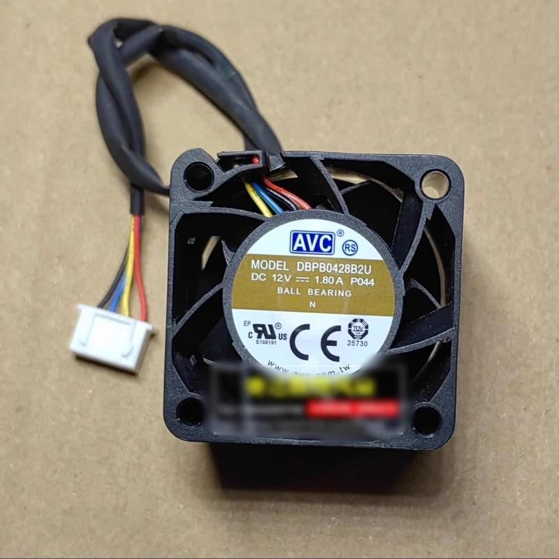 Free shipping, brand new DBPB0428B2U 4028 12V 1.80A four wire PWM temperature controlled super violent fan