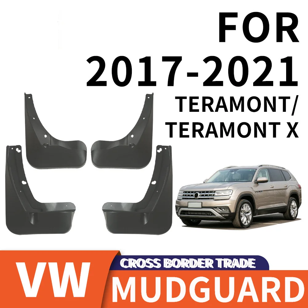 

For 2017-2021 VOLKSWAGEN Teramont mudguard Mudflaps Front Rear Flares Splash Guards Cover Car Accessoie