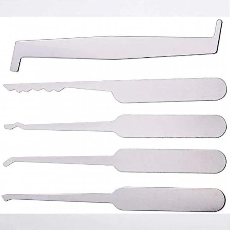 Practical Locksmith Tools 5 Pieces/set for Replacing Turning Tools/single Head Tensile Wrench Tools Multifunctional