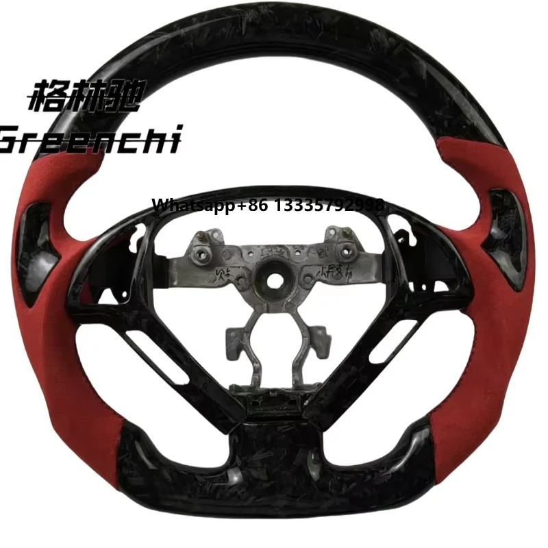 

For Infiniti G25 G37 G35 EX35 EX37 Q60 Q50 QX70 FX35 QX80 G35 FX50 High-end Forged Carbon Sport Steering Wheel
