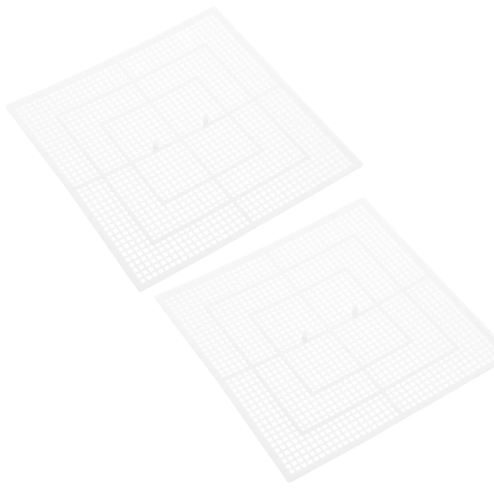 Cubiertas de filtro para fregadero de cocina y baño, diseño duradero y fácil de limpiar, evita zuecos, drenaje de ducha de suelo, receptor de pelo de malla, 2 uds.