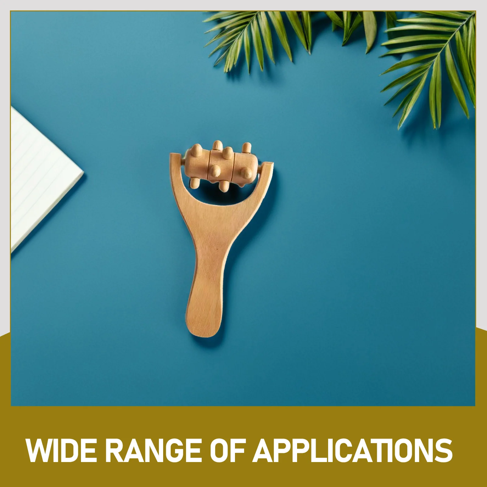 4 قطعة أداة تدليك الأسطوانة خشبية الجسم مدلك قدم للظهر الكتف الساقين الأيدي المحمولة العضلات الإغاثة نقطة الوخز العلاج عصا #6