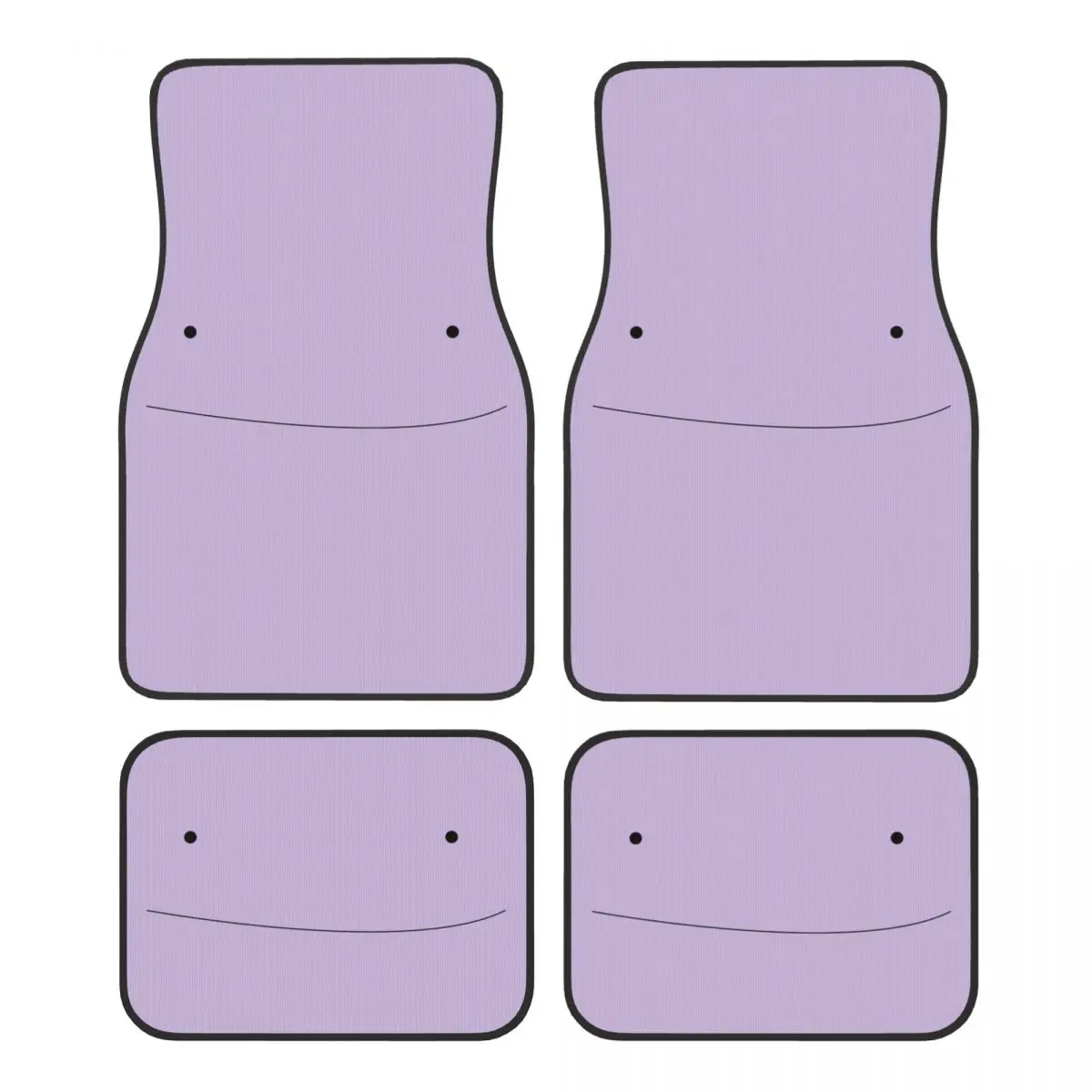 

Pokemons Cartoon Ditto Face Automotive Floor Mats for Cars Universal Fit Full Set Car Floor Mats Non-Slip for SUV Truck