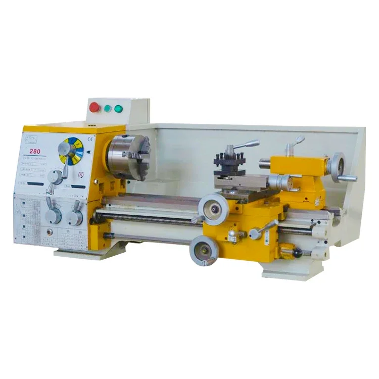 JY280VF Universal Bench Lathe Micro Lathe Mini Hoppy Lathe Machine mini torno para metal mesin bubut