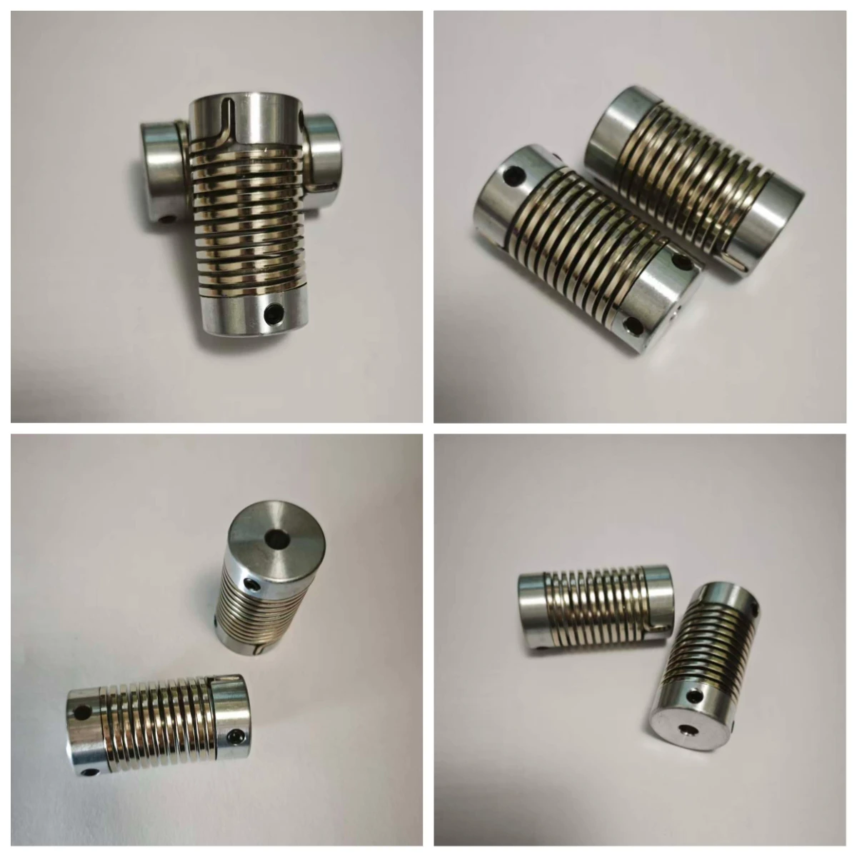 OD26 Length 50mm Spring Coupling/Encoder/Stepper Servo Motor Elastic High-Torque Threaded Flexible Coupling Winding 1Pcs