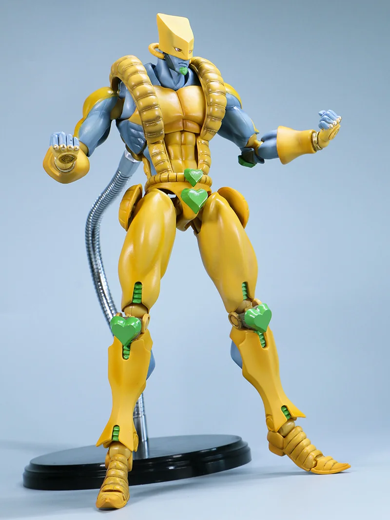 ฟิกเกอร์อนิเมะขนาด 25 ซม. โจโจ้ ผจญภัยแปลกประหลาด ฟิกเกอร์แอ็คชั่นจากเกม รูปปั้นพีวีซี โมเดลตุ๊กตา ของตกแต่งโต๊ะทำงาน ของสะสม ของขวัญวันเกิด