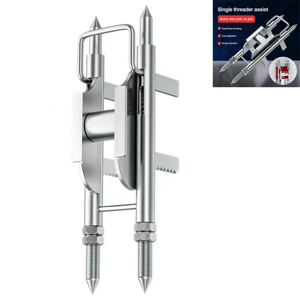Pull Wire Assistant Professional Pulling Auxiliary Device Wire Cable Box for Single-Person Threading Wire
