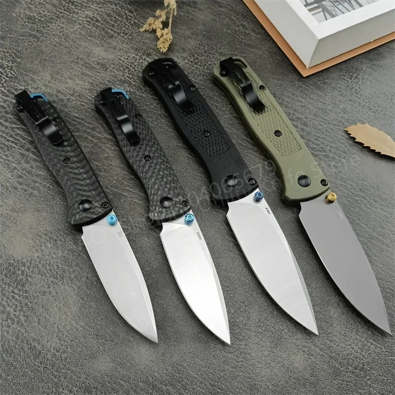 BM 535 533-3 EDC Folding Pocket Knife CPM-S30V Blade Nylon Fiber / Carbon Fiber Handle Outdoor Camping Hiking Tools Gift