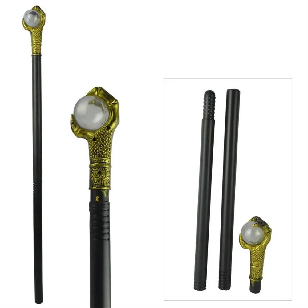Round Handle Costumes Walking Cane King's Scepter Claw Ball Halloween Wand Egyptian Pharaoh's Elegant Halloween Walking Stick