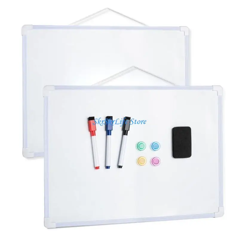 E65E لوح قابل للمسح وقابل لإعادة التدوير مع لوحة ملاحظات ذات ختم مغناطيسي معلق