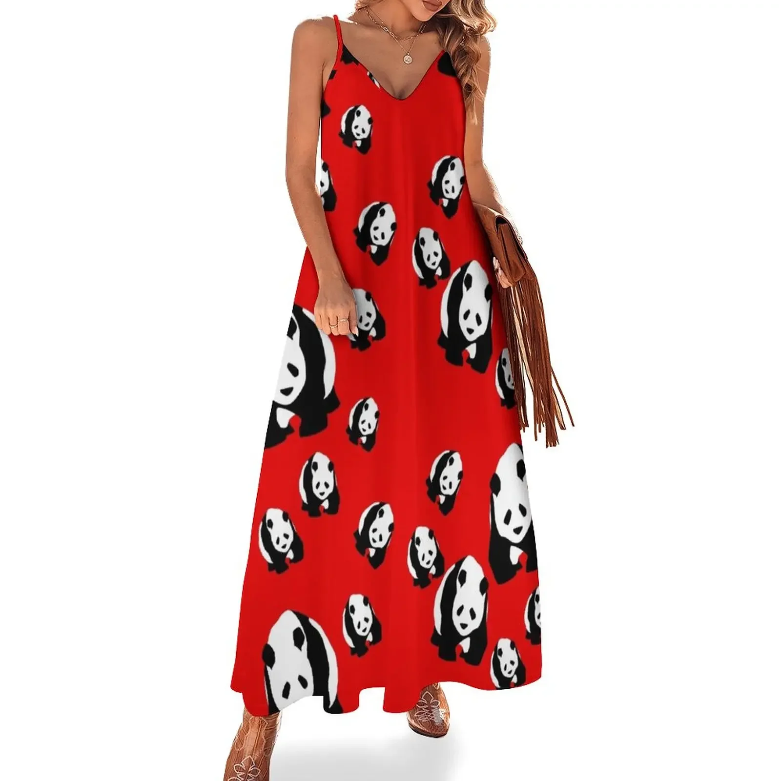 

Panda Pattern Dress, Skirt, Cell Phone Skin, Stickers Sleeveless Dress dresses for women 2024 Party dresses for women