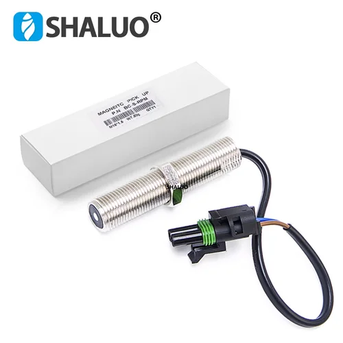 Imagen 2 del producto M16 * 1,5 M18 * 1,5 Sensor de motor diésel pastilla magnética Sensor de velocidad MPU M16 M18 80MM de longitud para accesorios de piezas de generador