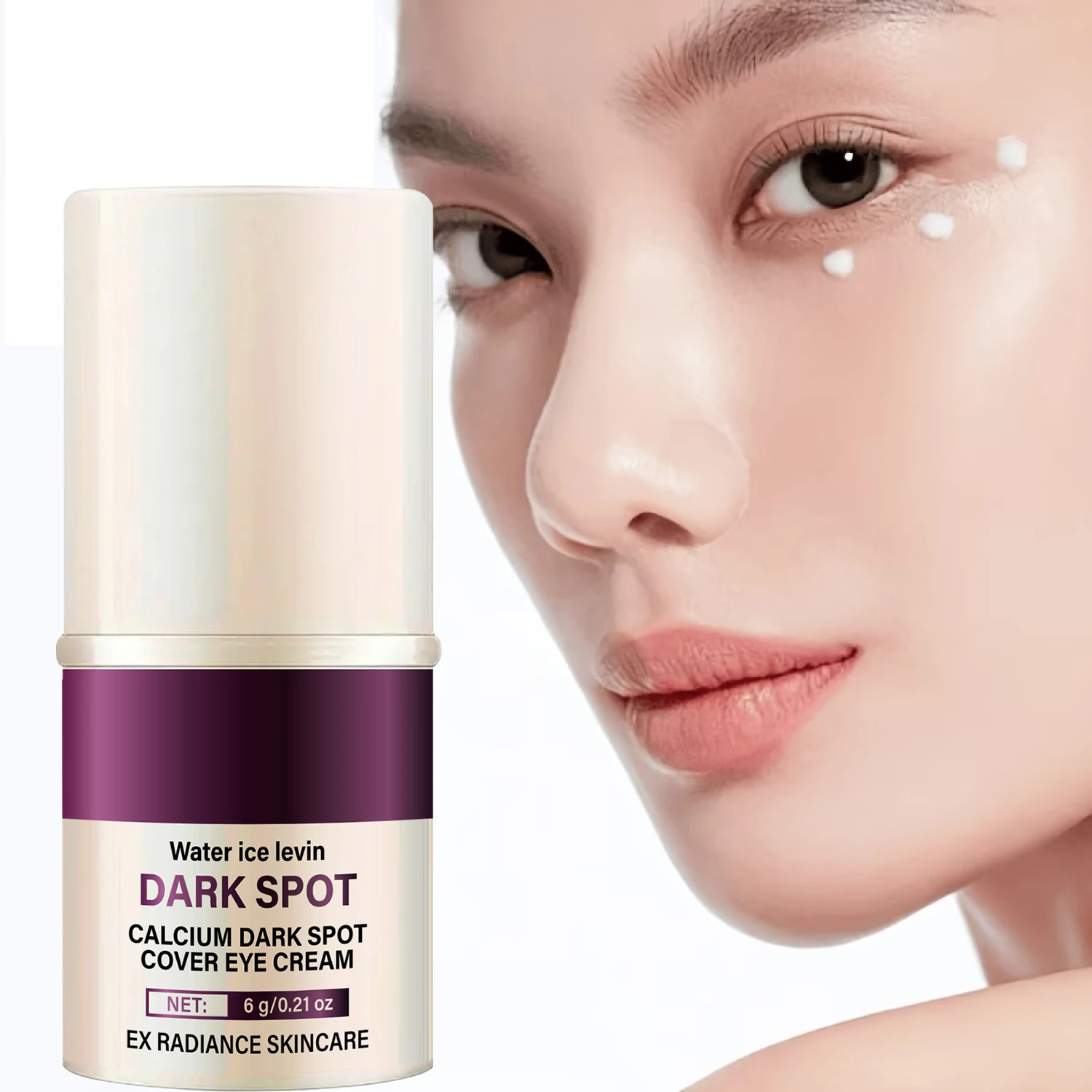 Radiance Dark Spot Cover Eye Cream Infused Collagen Niacinamide Moisturizing Brightening Eye Skin Lotion