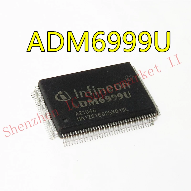 New arrival ADM6999,ADM6999U Original 9 port 10/100 Mb/s Single Chip Ethernet Switch Controller