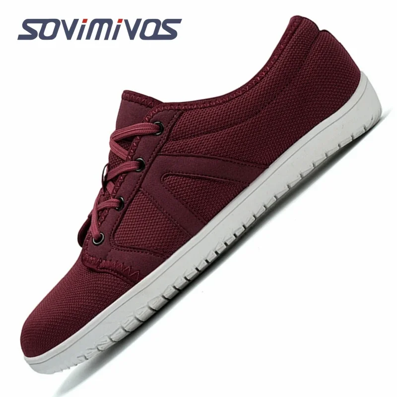 Scarpe a piedi nudi da uomo Zero Drop minimalista Running punta larga Box scarpe da Tennis scarpe da passeggio Sneakers traspiranti di larghezza larga per le donne