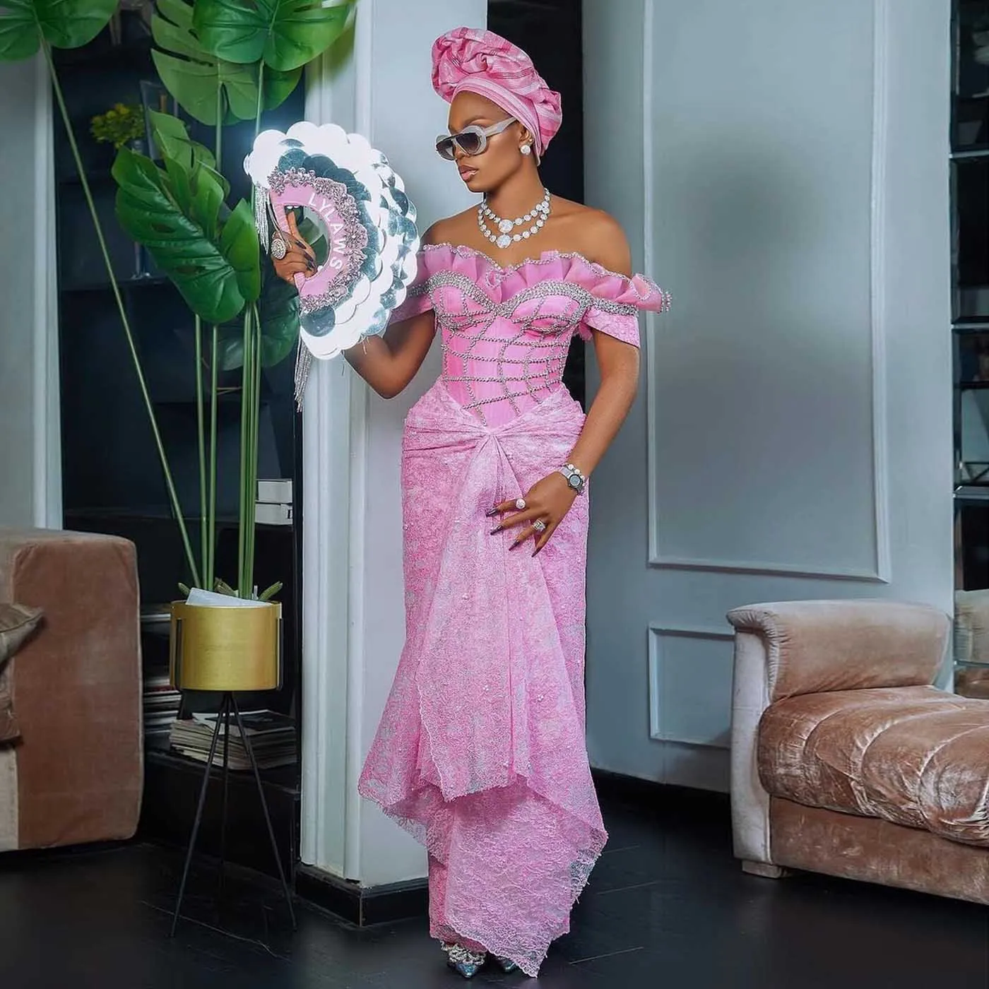 Aso ebi short orders dresses