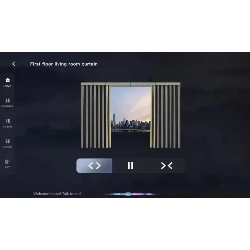 Smart Home 2026 4-way Speakers 8 Inch Android Multi-functional Central Control Panel with Music Background
