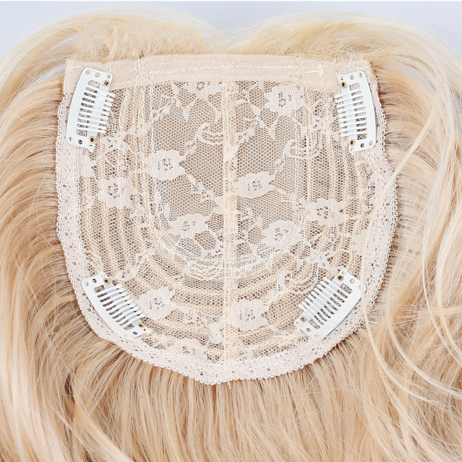 Dirty Blonde Synthetic Wig, Natural Looking Long Layered Straight Hair