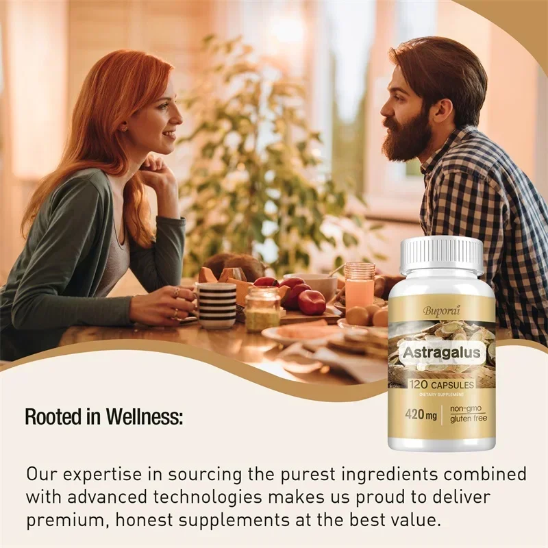 استراغالوس - مضاد للأكسدة، دعم الجهاز المناعي، يعزز صحة الجهاز الهضمي، يخفف التوتر، ويعزز الطاقة