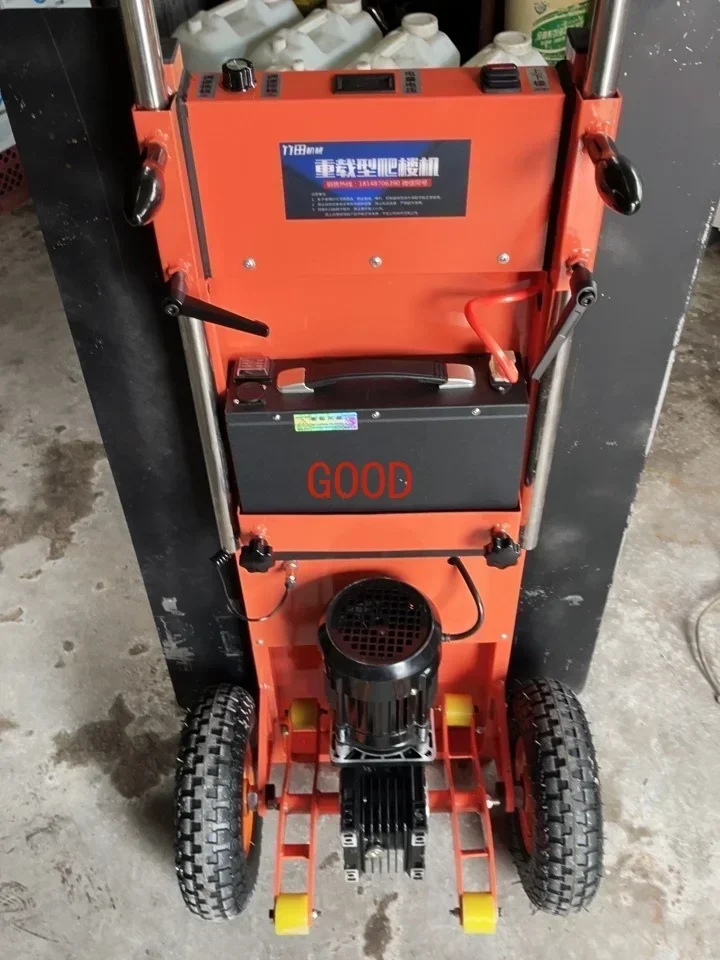 

Электрическая тележка для подъема по лестнице TAO 350KG 400KG, машина для подъема и спуска по лестнице с аккумулятором, оборудование для перевозки тяжелых грузов.