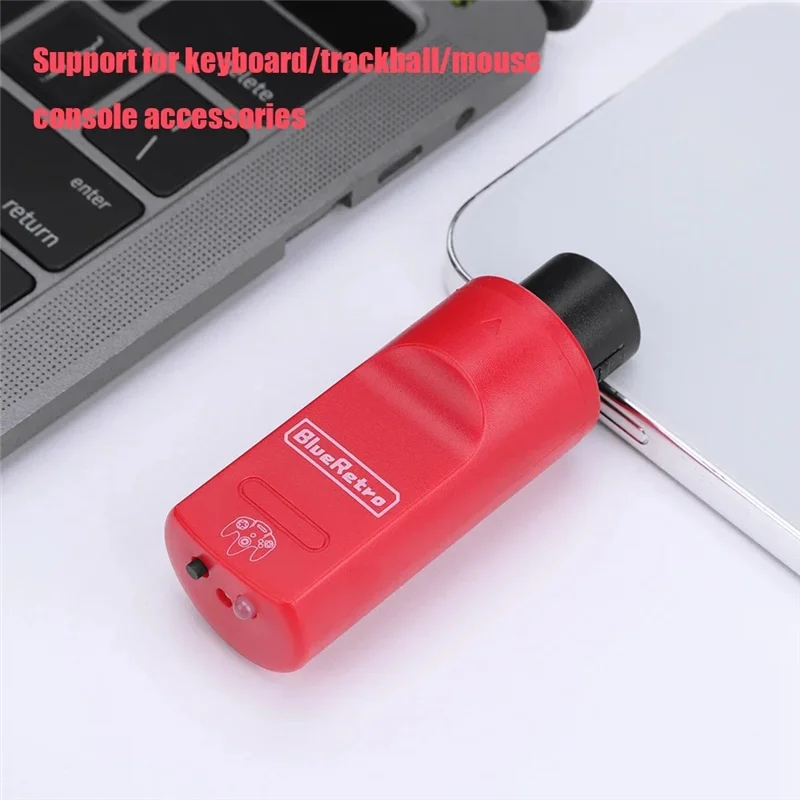 ABKI-Adaptor Pengendali Game Nirkabel Retro untuk Konsol Nintendo 64 N64 Ke PS3 PS4 PS5 8Bitdo Ultimate Game Controller